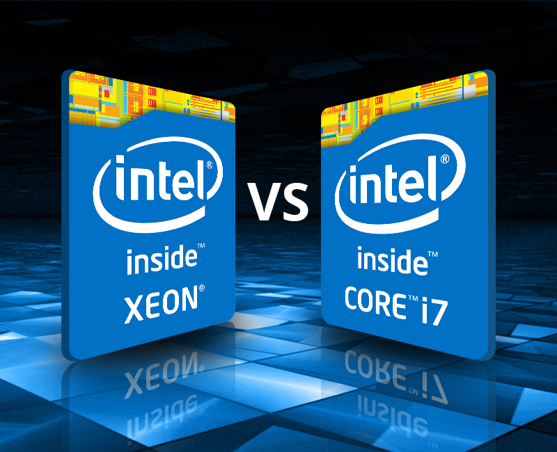 So sánh CPU Xeon và Core I khác gì nhau?